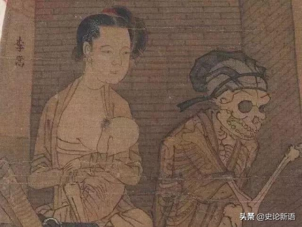 骷髅|故宫里的一幅“鬼画”，画面阴森诡异，沉睡800年，至今无人看懂