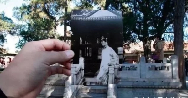有个日本人拿着故宫老照片,对比时看得他顿时毛骨悚然
