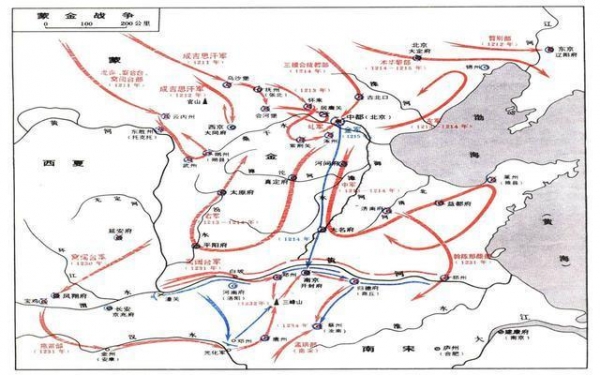 蒙军|成吉思汗的临终遗言，成就了蒙古灭金战争的胜利