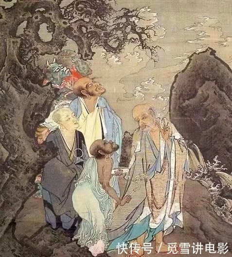 罗汉图|1100年前的一幅穿越画，出现一奇物难倒专家，网友：古人真超前