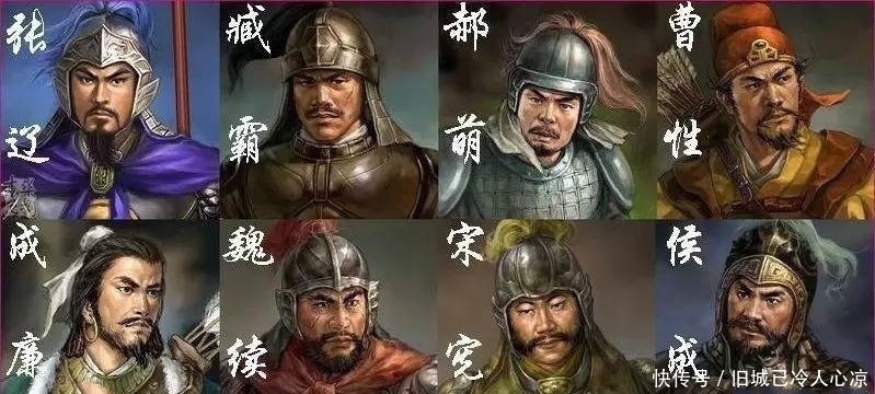 吕布|谁说吕布帐下无名将?带你认识八健将!