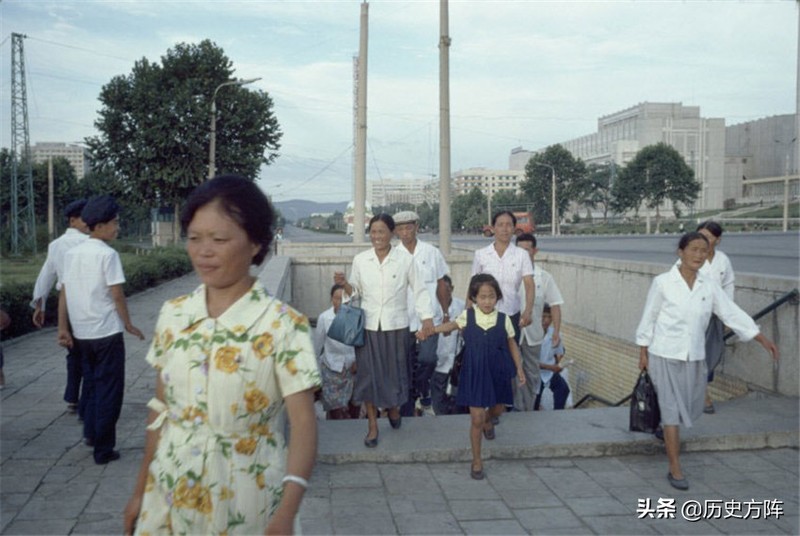 #老照片#1978年朝鲜平壤中小学生学习生活老照片