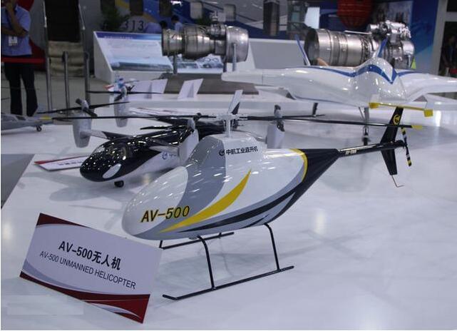 中国版“火力侦察兵”模型现身075，网友推测为WZ6B无人直升机