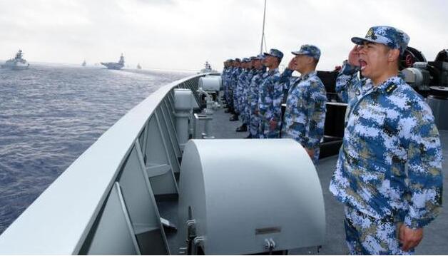 在南海演习的美海军：“我们能看到他们，他们也能看到我们”